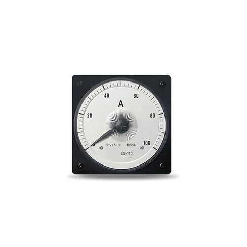 LS-110 AC Ammeter Wide-Angle 240 Degrees 150/5A 75/300/1000 Marine Pointer Instrument 1Pcs(AC 50-5A) in Saudi Arabia