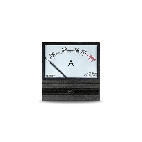 YS-10NAA AC Ammeter 400/800/5A Analog Type Dimension 100 * 100mm 1Pcs(AC 800-5A) in Saudi Arabia