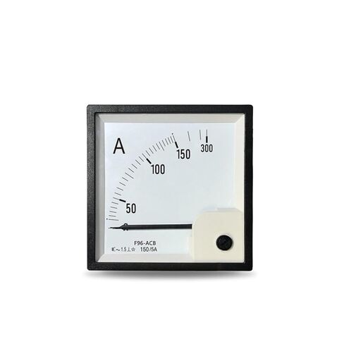 F96-ACB AC Ammeter Pointer 50/75/100/200/300/5A Marine Instrument Ship Single Phase 96 * 96mm 1Pcs(AC 3000-5A) in Saudi Arabia