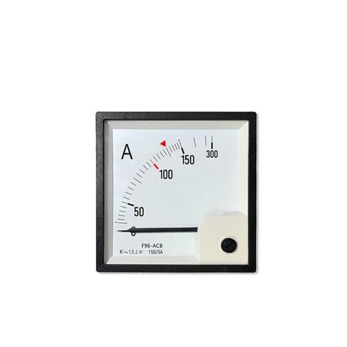 F96-ACB AC Ammeter Pointer 50/75/100/200/300/5A Marine Instrument Ship Single Phase 96 * 96mm 1Pcs(AC 3000-5A) in Saudi Arabia