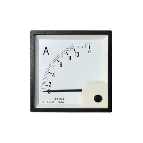 F96-ACB AC Ammeter Pointer 50/75/100/200/300/5A Marine Instrument Ship Single Phase 96 * 96mm 1Pcs(AC 3000-5A) in Saudi Arabia