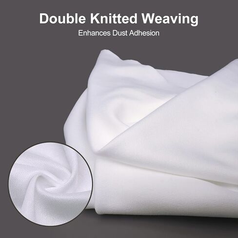 AAwipes Cleanroom Wipers 12"x12" (150 Pcs, 100% Polyester, 120GSM) Double Knit 100% Lint Free Cloths with Ultra-soft, Laser Sealed Edge Ultra-Soft Wipers CP12012 in Saudi Arabia