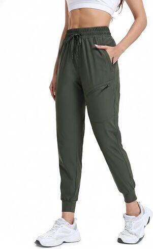 سراويل التنزه النسائية S-4XL سريعة الجفاف قابلة للتنفس خفيفة الوزن عالية الخصر مع جيوب رياضية للسفر UPF50+ in Kuwait