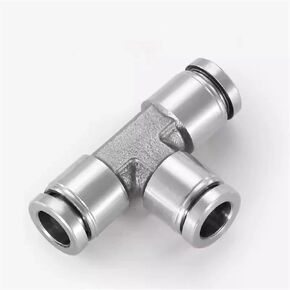 304 خرطوم الفولاذ المقاوم للصدأ موصلات تركيبات الهواء الهوائية PE 6 مللي متر 8 مللي متر 10 مللي متر الإفراج السريع وصلة أنابيب اكسسوارات 1 قطعة (8 مللي متر) in Kuwait