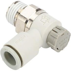 10 قطعة/الوحدة وحدة تحكم في السرعة مع مقياس تركيب بلمسة واحدة-صمام خنق هوائي AS1201F AS2201F 3201F(AS3201F-03-08SA) in Kuwait