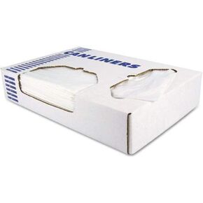 Heritage Linear Low-Density Can Liners, 30 Gal, 0.9 Mil, 30" X 36", White, 200/carton in Kuwait