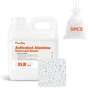 4LB Fonday خيوط تجفيف المجفف الألومينا المنشط أكثر قوة مزيلات الرطوبة القابلة لإعادة الشحن امتصاص الرطوبة | منع خيوط الرطب | in Kuwait