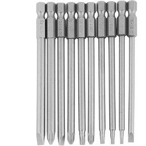 ألين وجع مثقاب مجموعة 1/4 محرك ألين مجموعة مقابس 10 قطع 100 مم عرافة عرقوب عرافة بت مجموعة لموظفي الصيانة المهنية صيانة الكمبيوتر in Kuwait