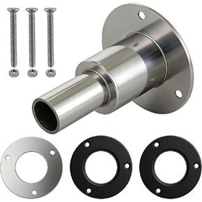 Thru Hull Exhaust Skin,for Diesel Parking heaters,24mm Stainless Steel 316 Tube Pipe Socket Hardware in Kuwait