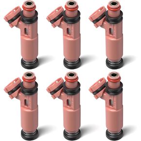 حاقن الوقود FJ644،6pcs ، حاقن وقود المحرك مجموعة لتويوتا كامري/هايلاندر/سيينا/سولارا ، 02-08 ، لكسوس ES300/ES330/RX330/RX400H 02-08 ، OE FJ1086 2320920030 842222243 in Kuwait