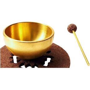 Mini Singing Bowl Set Meditation Sound Bowl for Yoga, Meditation & Relaxation, Mindfulness,Chakra Healing, Stress Relief, Self-Regulation, Unique Spiritual Gifts for Women and Men in Kuwait