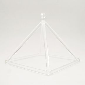 8 بوصة الهرم الكوارتز الكريستال الغناء الهرم اليدوية شفافة شفاء آلة موسيقية لشفاء الصوت التأمل مع الكريستال الغناء السلطانية المهاجم in Kuwait