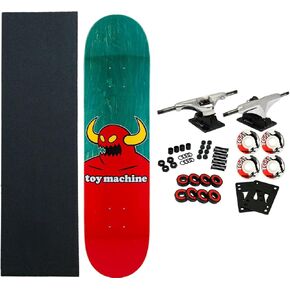 TOY MACHINE Complete Pro Skateboard MONSTER MEDIUM (assorted colors) 7.75 in Kuwait