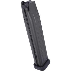 Evike Airsoft - WE-Tech 52 Round Extended Mag for Hi-Capa Gas Blowback Airsoft Pistols (Color: Black) in Kuwait