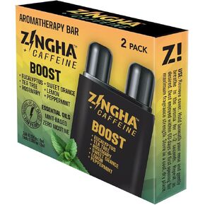 عصا استنشاق الأنف ذات الكافيين - تعزيز الطاقة الطبيعية مع الزيوت الأساسية + الكافيين - التركيز ، التحديث والتنفس بسهولة (انفجار الفاكهة) in Kuwait