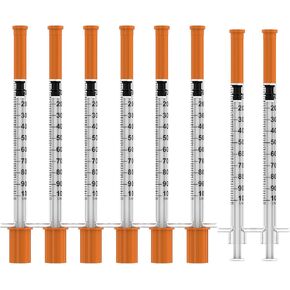 U-100 1ml/cc Disposable Syringes with Needle – 30G 5/16" (8mm), Individually Wrapped 30 Pack in Saudi Arabia