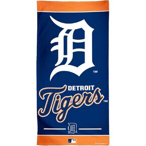 WinCraft MLB Detroit Tigers Fiber Beach Towel, 30 x 60, Multicolor in Kuwait