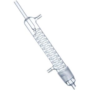 Laboratory, Durable 500ml Glass Graham Coil Condenser Soxhlet Extractor 50/40 Science, Testing in Kuwait