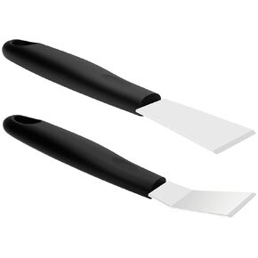 3D Printer Tool Removal Scraper Kit, 6.3x1.5 Inch Metal Scraper with 0.4" Thick Blade & Hang Hole, Curved and Straight Edge for 3D Printing Resin Removal Model Stripping, Kitchen Grease Removal in Kuwait