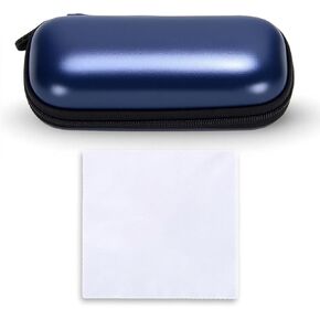 10 Hole Blues Harmonica EVA Case With Zipper – Shockproof Portable Carrying Bag With Cleaning Cloth For Diatonic Harmonica Players in Kuwait