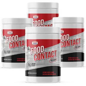 [600 قطعة] مناديل تنظيف متعددة الأسطح بتركيبات ممتازة غير قابلة للشطف وملامسة للأغذية، 150 قطعة (عبوة من 4) مناديل آمنة وجاهزة للاستخدام ومرطبة مسبقًا للمطابخ والمطاعم والكافيتريات in Kuwait