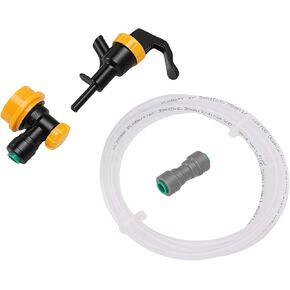 مجموعة تجميع خط البيرة من Greensen Lock، مادة ABS PVC، قطع سريع للبيرة والمشروبات الغازية، مثالية لحفلات الشواء ونزهات الشاطئ والمهرجانات in Kuwait