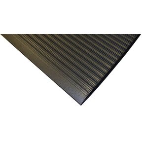 Durable Sof-Spun 5/8" Anti-Fatigue Floor Mat Roll, 3' x 60', Black in Kuwait