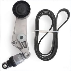 مجموعة شداد حزام السير السربنتين، لسيارة Chevy Prizm 1998-2002، لسيارة Toyota Celica 2003-2005، لسيارة Toyota Corolla Matrix 2003-2008، L4 1.8L، مجموعة مكونات محرك الحزام السربنتين # 38286 6PK1880 in Kuwait