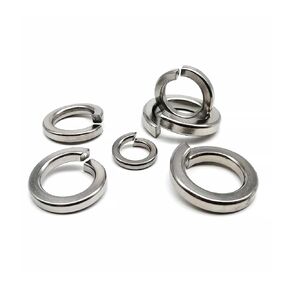 M1.6/2 .5/3 /4/5 /6/8 /10/12 /14/16 /18/20 /22/24 GB93 A2 304 Stainless Steel Spring Washer Split Lock Elastic Gasket(250pcs M4) in Kuwait