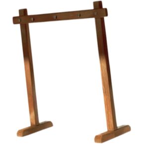 Portable Wooden Stand for Wind Chimes and Jewelry Display on Countertop, S in Kuwait