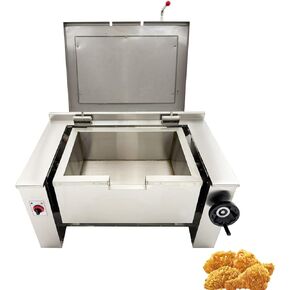 Commercial Electric Skillet 38.3gal Electric Tilting Braising Pan, 0-90° Tiltable Pot Design, 122-572°F Temp, Ideal for Stir-frying, Braising, Soup Boiling, and Simmering AC220V in Kuwait