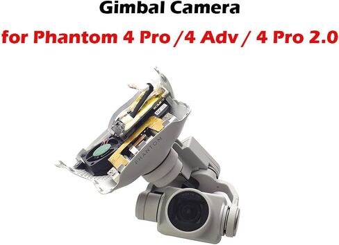 Original Gimbal Camera for DJI Phantom 4 Pro/Adv/Pro 2.0 Drone Replacement Gimbal with Bottom Shell & Fan Repair Parts for 4pro/4Adv/v2.0 UAV in Kuwait