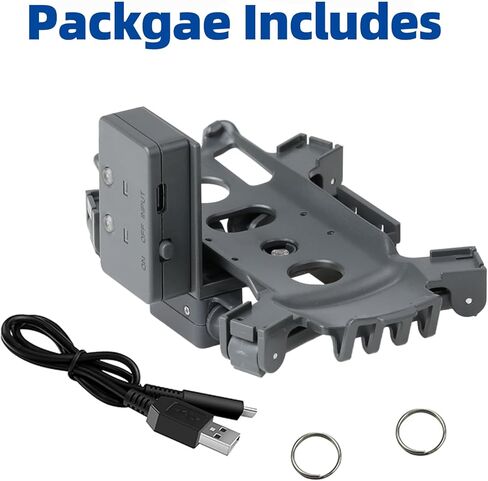 Dual Release and Drop Device System for DJI Air 3S,Air 3 Drone,Droper Fishing Hook Release Kit,Payload Delivery Accessories in Saudi Arabia