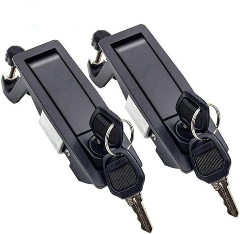 10PCS Adjustable Compression Latch Flush Lever Lock Compatible with Marine RV Car Door 1-5mm Thickness Hand Lock Lever Latches in Saudi Arabia