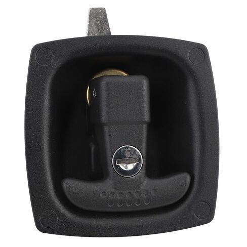 WALFRONT T Handle Latch, Zinc Alloy Material, Compression Lock Mechanism, Secure Your RV Toolbox with Foldable T Shaped Handle, for Toolboxes and Outdoor Use in Saudi Arabia