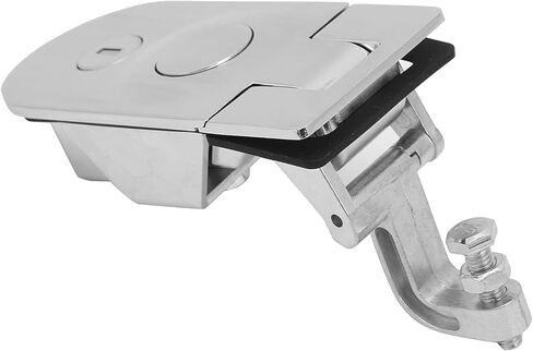 CHICIRIS Zinc Alloy Compression Latch with Durable Surface for Motorhomes Yachts Trunks Trash Cans-2-Key Lock for Doors in Saudi Arabia
