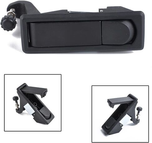 Cnthan7 Motorcycle Universal Silver Compression Latch Lock Adjustable Lever Hand Operated Flush Lever Accessaries For Marine RV Trailer Toolbox Cabinets Suitcases Latches Powersport Part in Kuwait