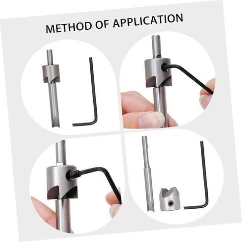 Veemoon 1set High- Single-Edge Mill Cutter Kit for Carving and Woodworking Milling Tools Design for Precision Cutting in Saudi Arabia