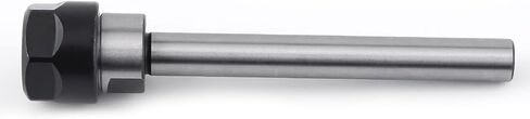 Fafeicy C12 ER16 100L Collet Chuck Holder, Straight Shank CNC Milling Tool Extension Lathe Rod, with Nut for Milling Machine in Kuwait