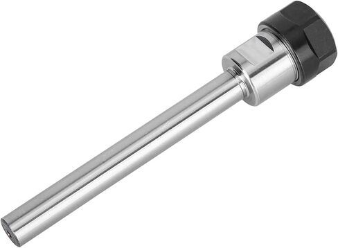 Fafeicy C12 ER16 100L Collet Chuck Holder, Straight Shank CNC Milling Tool Extension Lathe Rod, with Nut for Milling Machine in Kuwait