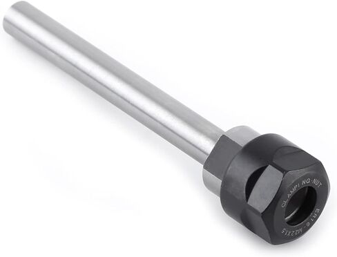Fafeicy C12 ER16 100L Collet Chuck Holder, Straight Shank CNC Milling Tool Extension Lathe Rod, with Nut for Milling Machine in Kuwait