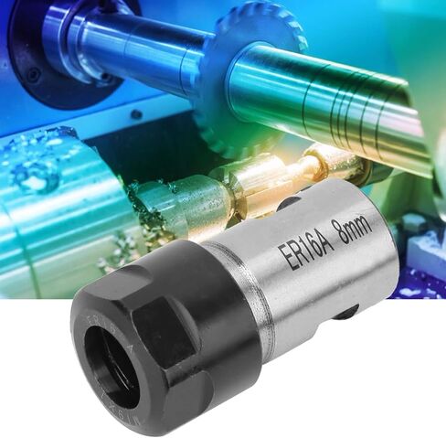 8mm Collet Chuck Holder for Motor Shaft, Deep Hole Processing - Precision Grinding, Stable Cutting, Easy Installation in Saudi Arabia