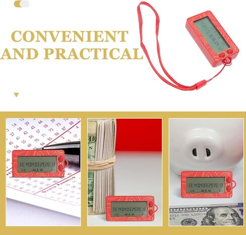 AI Probability Number Picker Machine for Lotto and Raffle Mini Portable Electronic Selection Device Digital Switch for Lottery Enthusiasts in Saudi Arabia