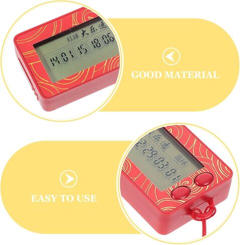 AI Probability Number Picker Machine for Lotto and Raffle Mini Portable Electronic Selection Device Digital Switch for Lottery Enthusiasts in Saudi Arabia