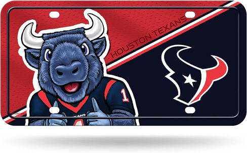 Uniquely Original NFL Football Seattle Seahawks Mascot Design Metal Auto Tag 6" x 12" - Great for Truck/Car/SUV in Saudi Arabia