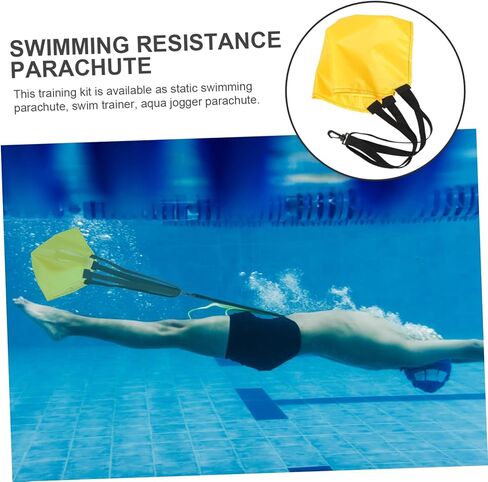 Swimming Resistance Parachute for Strength Training Swim Accessory for Adults Teens for All Swim Styles Pool Swimming Supplies in Saudi Arabia