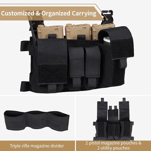 MGFLASHFORCE Tactical Airsoft Vest & Magazine Placard in Kuwait