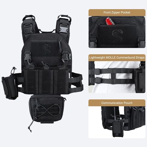 MGFLASHFORCE Tactical Airsoft Vest & Magazine Placard in Kuwait