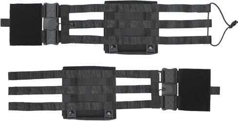 MGFLASHFORCE Quick Release Cummerbund Molle with 2 Side Pouches for Tactical Airsoft Vest in Kuwait