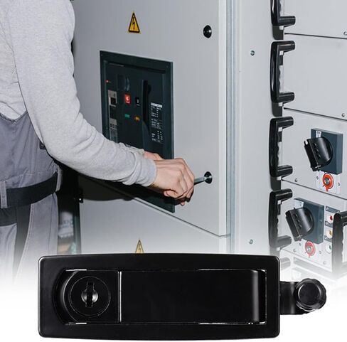 Zinc Alloy Compression Latch Lock with Adjustable Flush Lever and Raised Trigger Wear-Resistant Toolbox Cabinet Lock for Recreational Vehicles Caravans and Industrial Equipment in Saudi Arabia